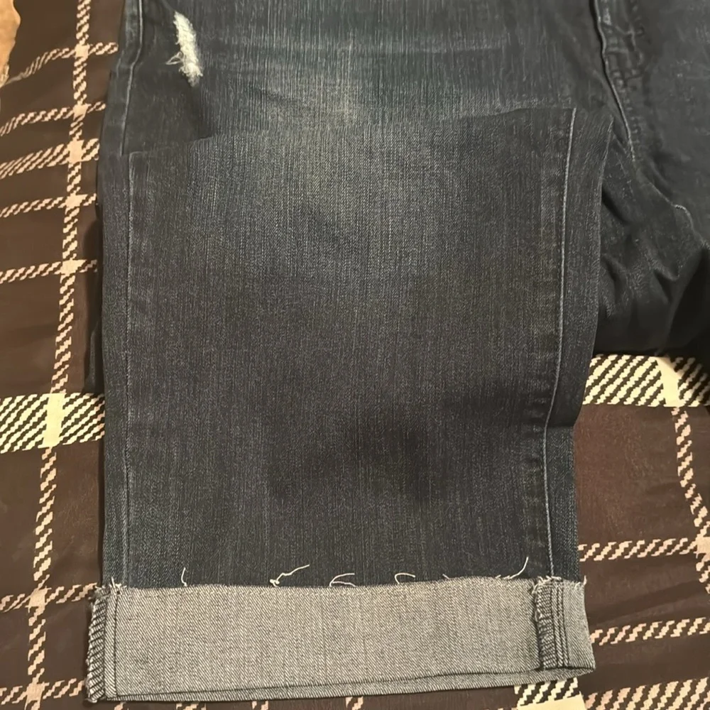 NWT Lane Bryant Stretch Capri Blue Jeans Size 22W - Picture 4 of 7